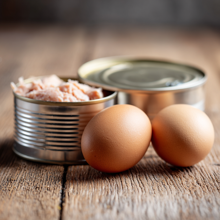 Ilustračná foto - Tuniak a vajíčka